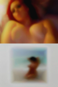 Witty and tender housewives shy natural naked woman.