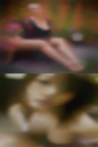 Dark hair large around assets.